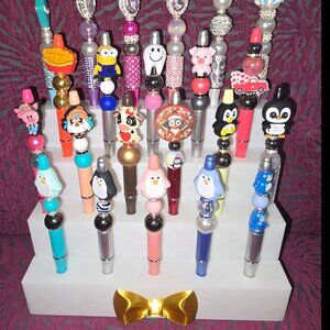 3D Printed Pen Holder for 22 Pens - 4-Tiers - Original Design by Pengwensposh